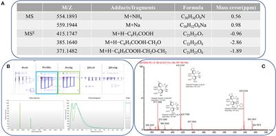 Metabolic profiling on the analysis of different parts of Schisandra chinensis based on UPLC-QTOF-MS with comparative bioactivity assays